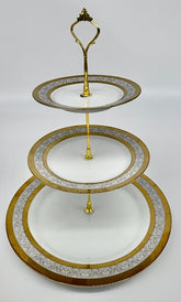 3 Tier Dessert Porcelain Set - Eva Essentials