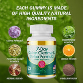 7 - Day Colon Cleanse & Detox Formula Capsulese - Eva Essentials