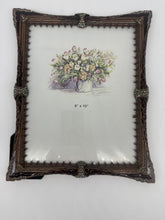 Classic Pewter Pictured frame with crystals 8x10