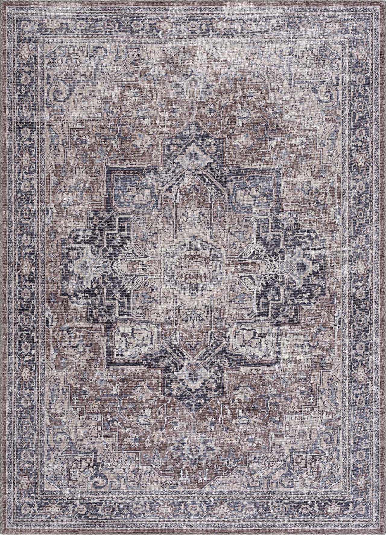 Abner Washable Area Rug - Eva Essentials