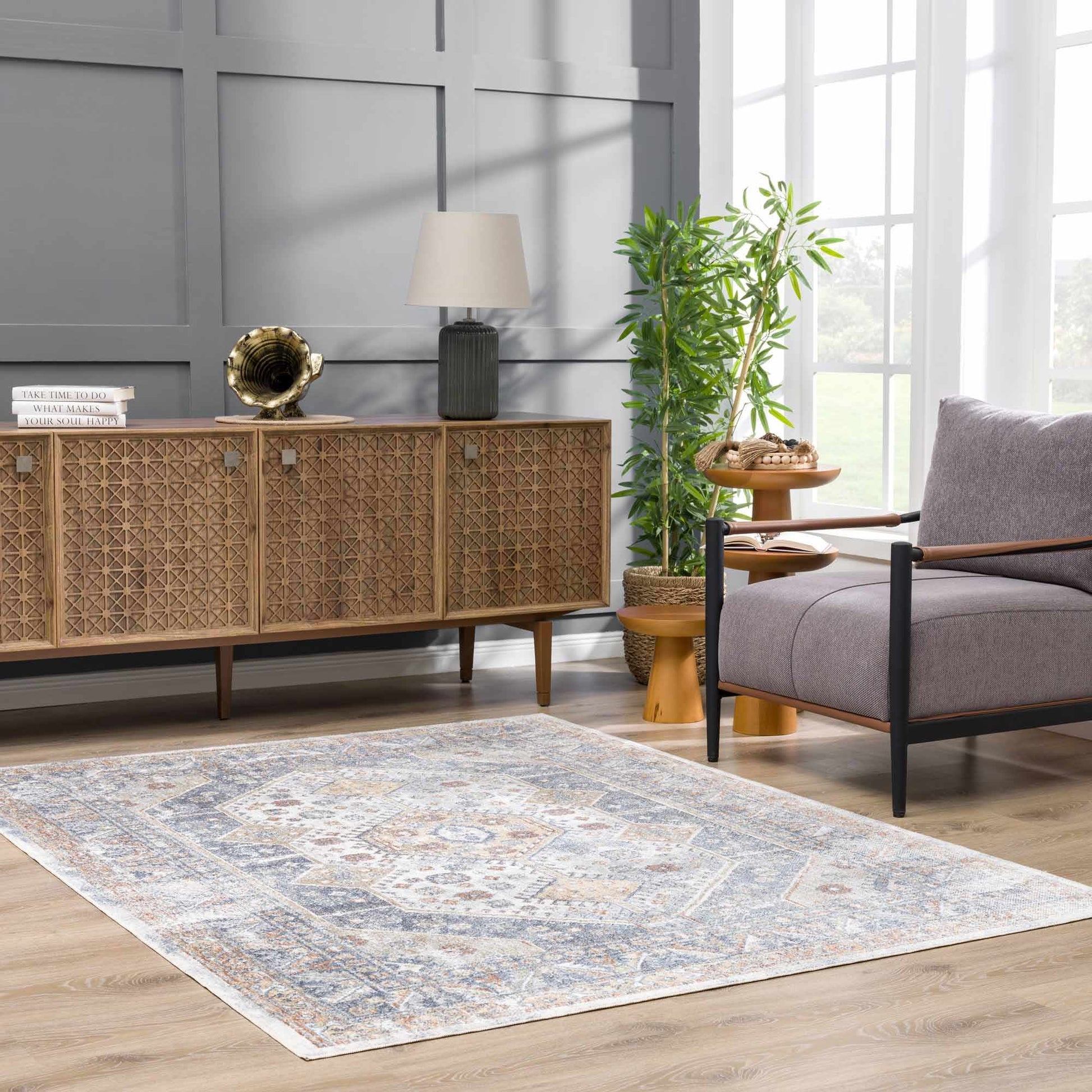 Afya Washable Area Rug - Eva Essentials