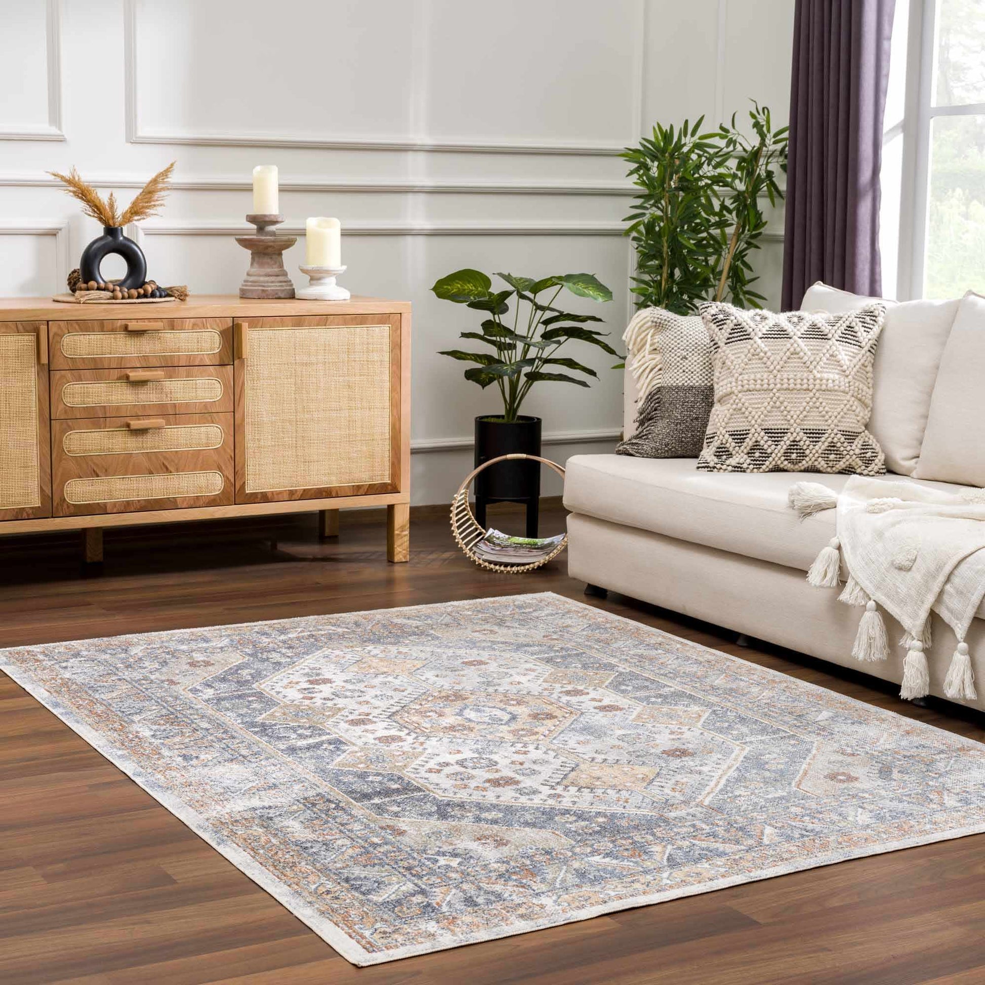 Afya Washable Area Rug - Eva Essentials