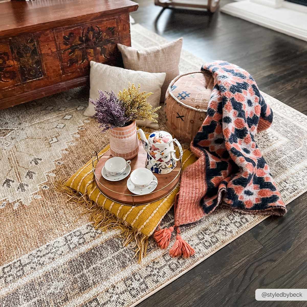 Albas Washable Area Rug - Eva Essentials
