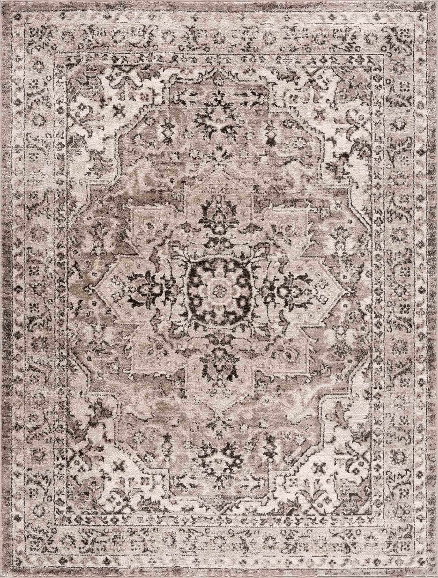 Albie Beige Area Rug - Eva Essentials