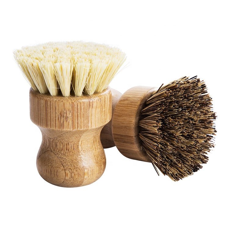 Bamboo Sisal Fiber Dish Brush - Eva Essentials