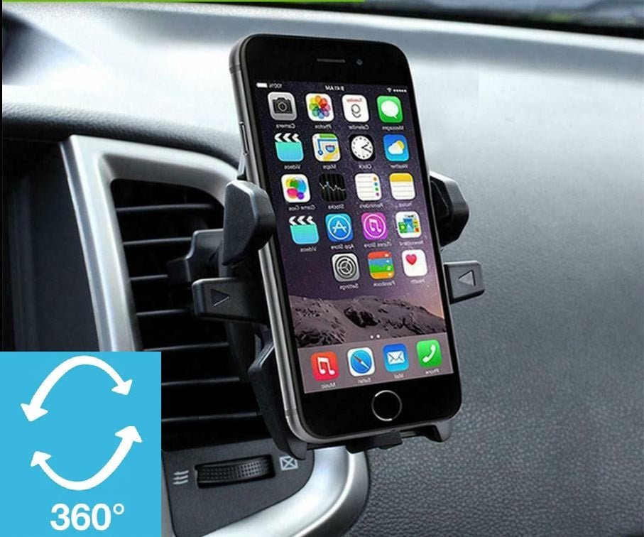 Car Air Vent Mount Cell Phone Holder One Touch - Eva Essentials