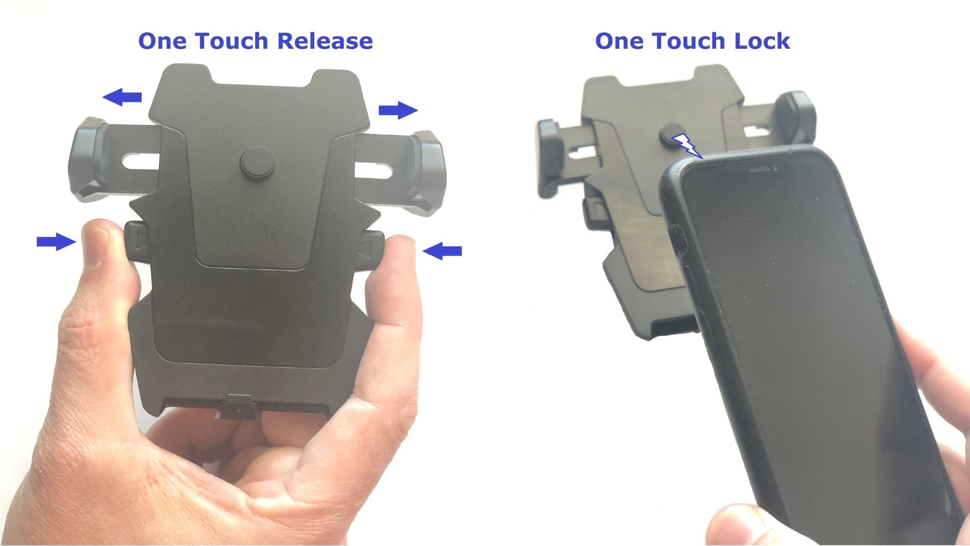 Car Air Vent Mount Cell Phone Holder One Touch - Eva Essentials