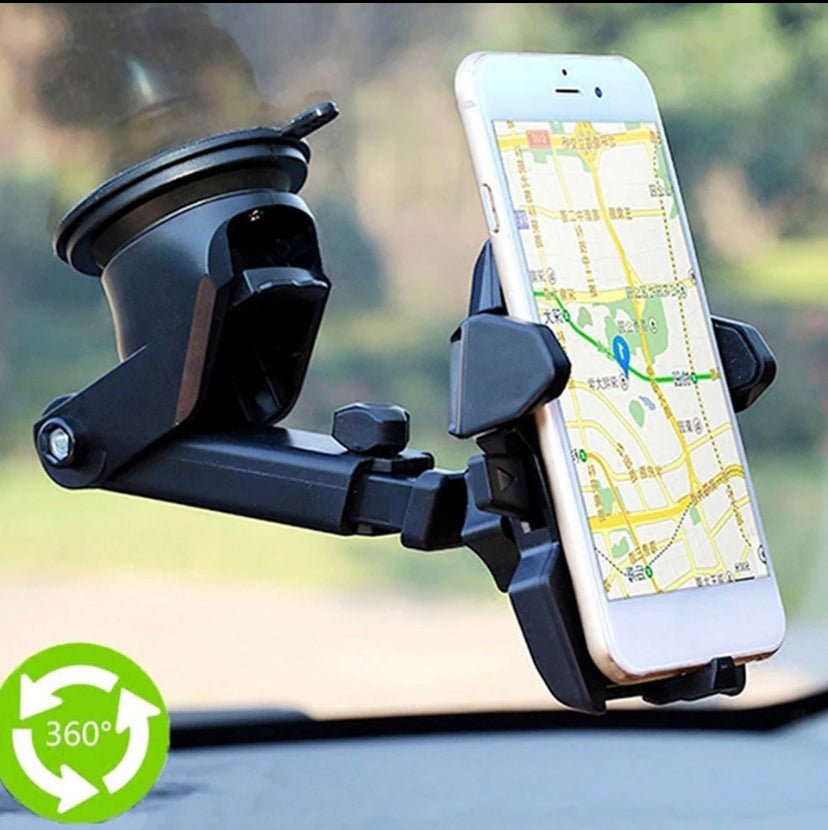 Car Phone Mount Holder Adjustable Long Neck One Touch - Eva Essentials