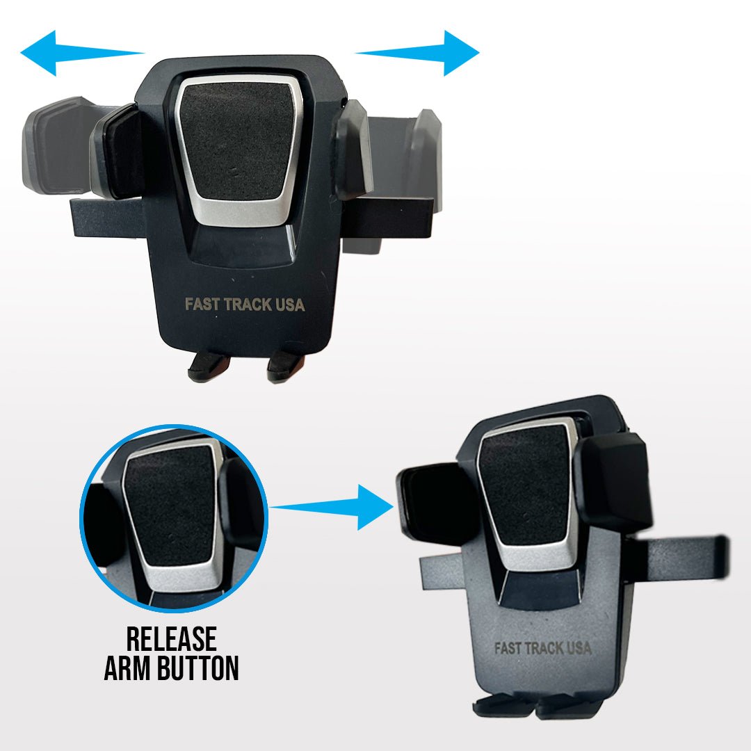 Car Phone Mount Holder One Touch Adjustable Long Neck - Eva Essentials