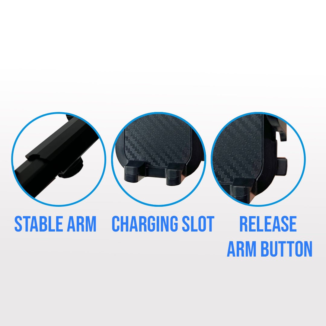 Car Phone Mount Holder with Adaptable Cradle Adjustable Long Neck - Eva Essentials