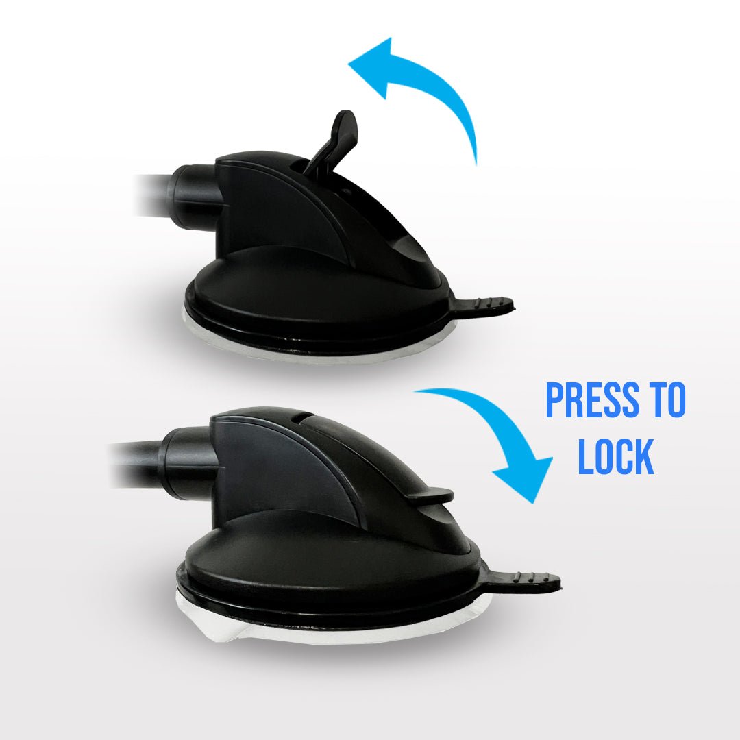 Car Phone Mount Holder with Long Neck Anti Shake Cradle - Eva Essentials