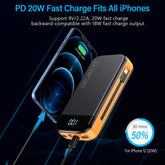 Comes With A 2 - wire Digital Display Super Fast Charging Power Bank - Eva Essentials