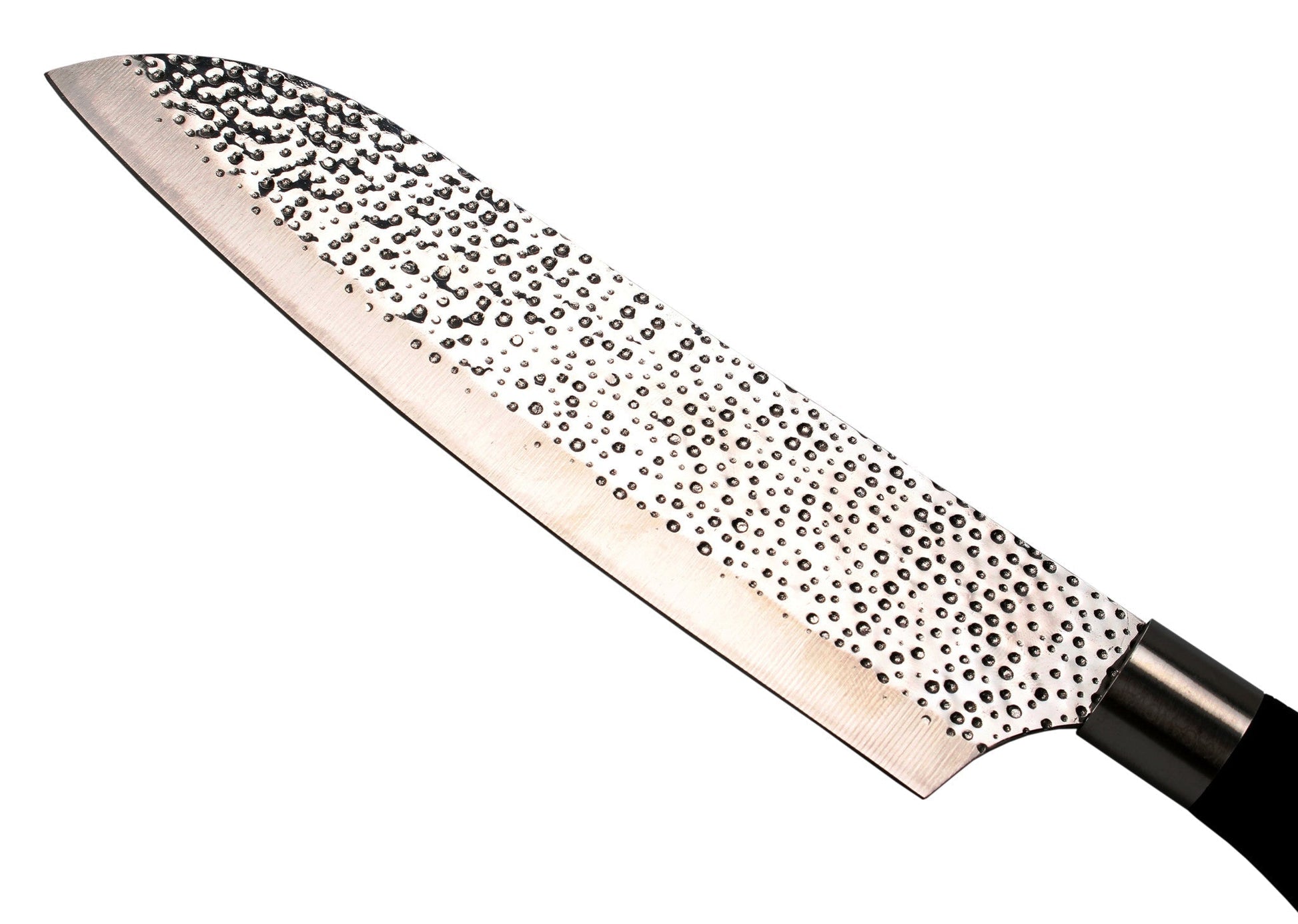 Embossed Hammered Blades 3 Piece Knife Set - Eva Essentials