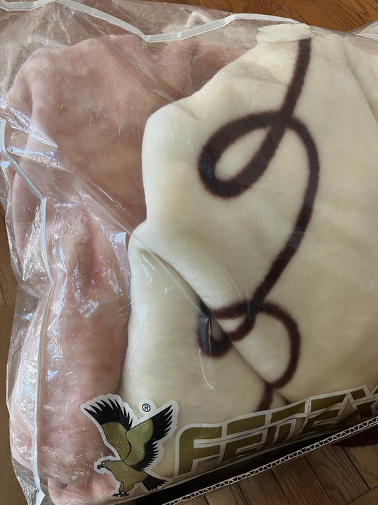 Fetexsa Beige Brown Blanket - Eva Essentials