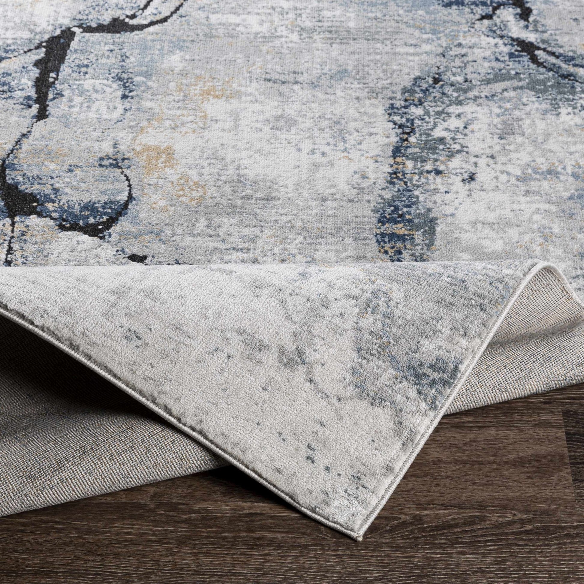 Fremantle Gray Marble Rug - Eva Essentials