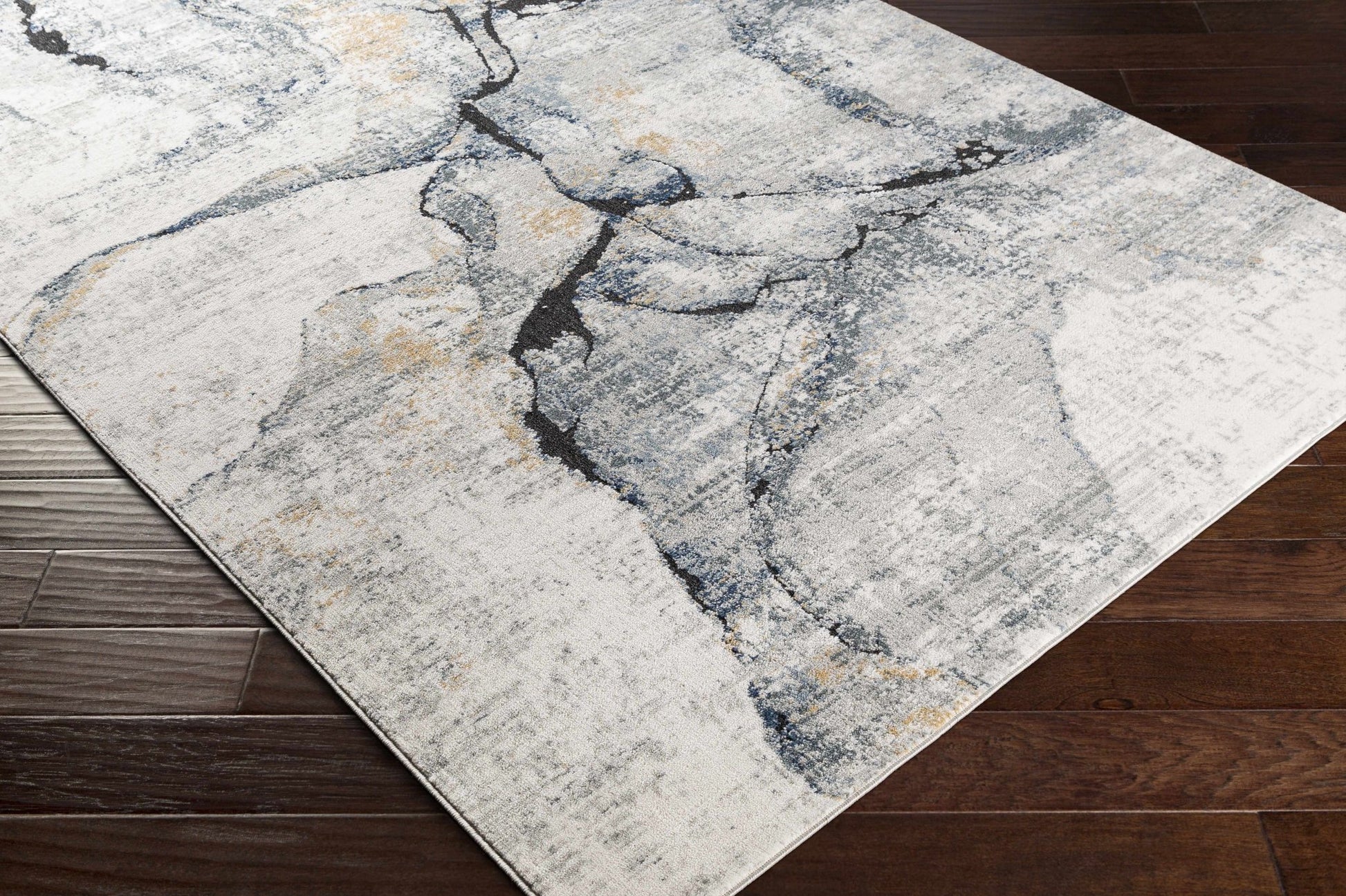 Fremantle Gray Marble Rug - Eva Essentials
