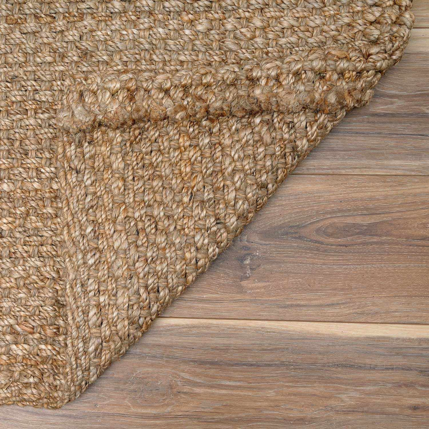 Herndon Braided Jute Rug - Eva Essentials