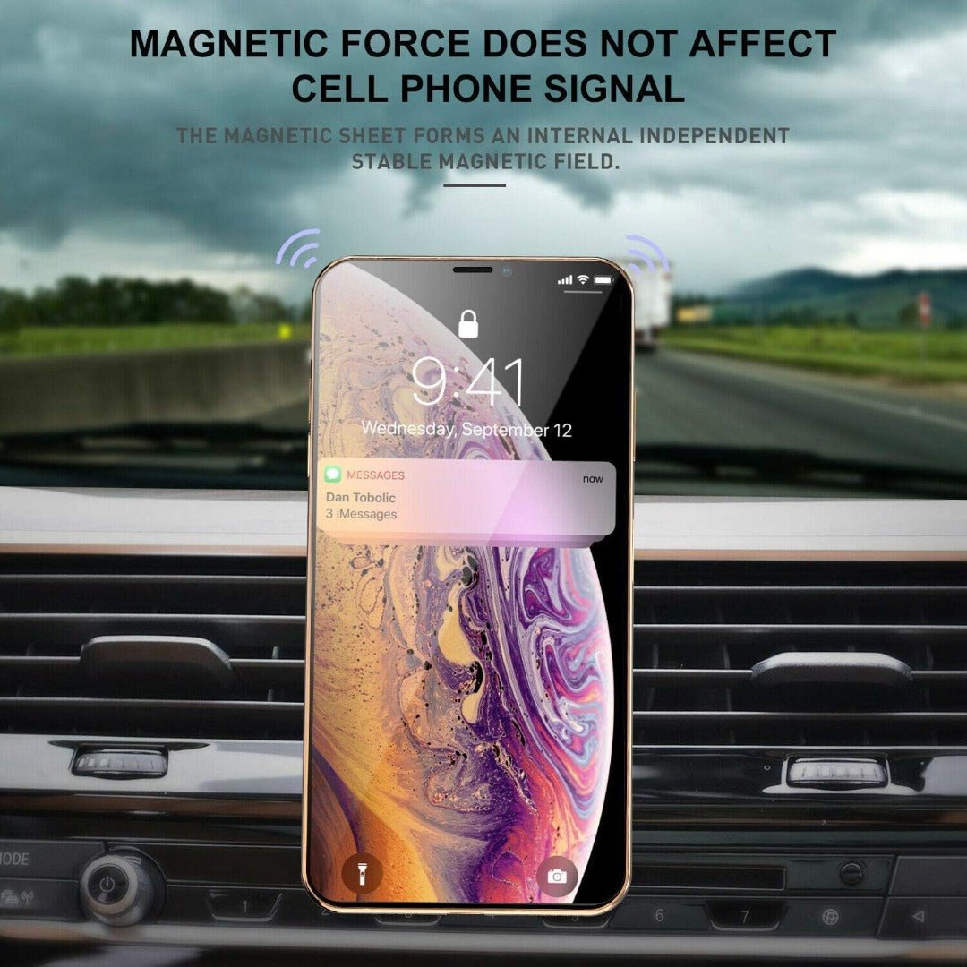 Magnetic Air Vent Clip Car Cell Phone Holder - Eva Essentials