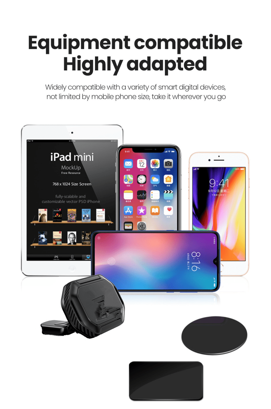 Magnetic Cell Phone Holder for Car Dashboard - Eva Essentials