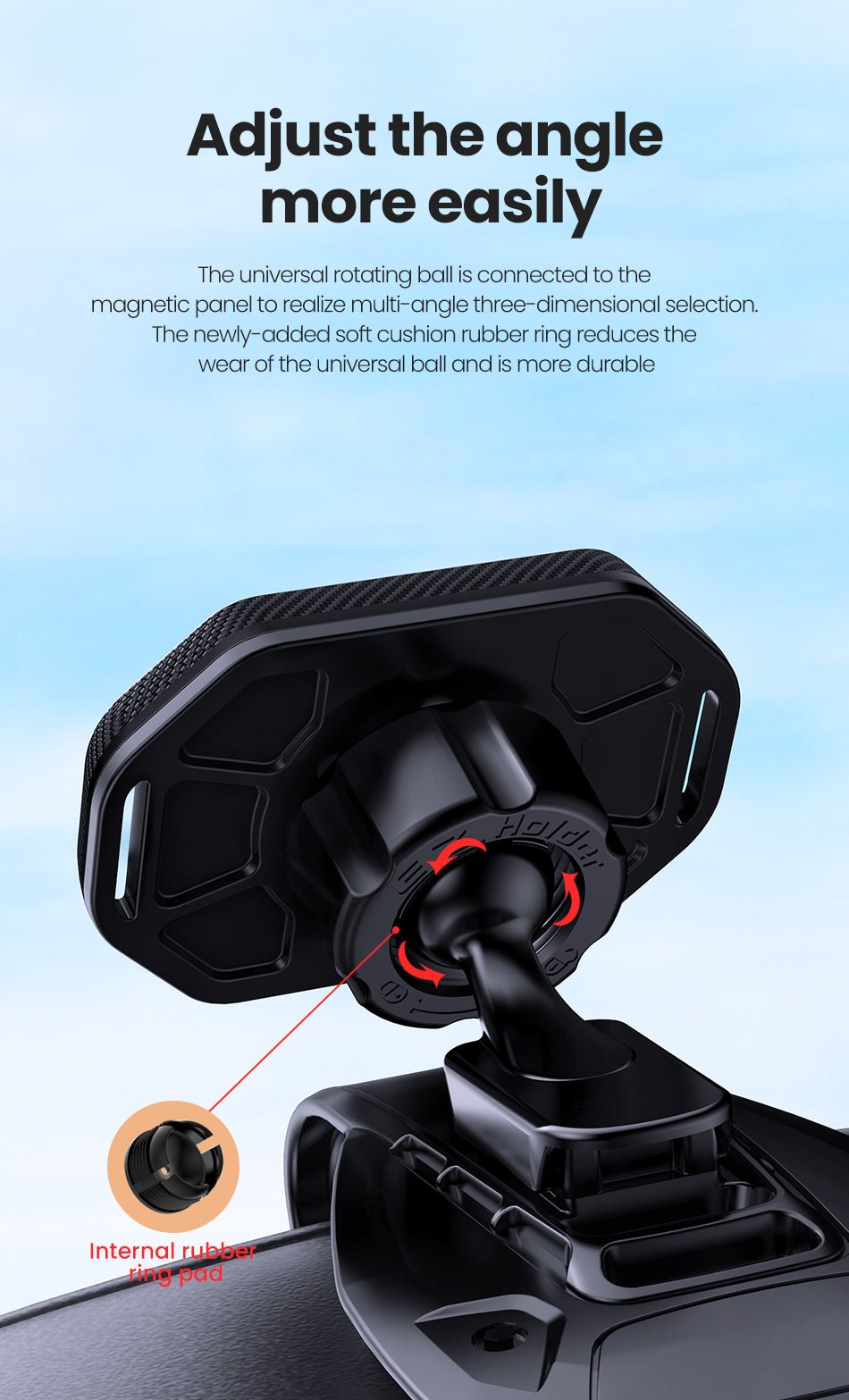 Magnetic Cell Phone Holder for Car Dashboard - Eva Essentials