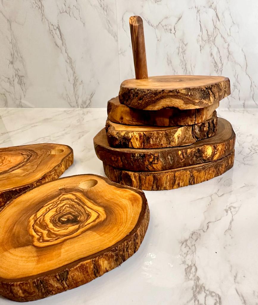 Mediterranean Olive Wood Ultimate Kitchen Collection - Eva Essentials