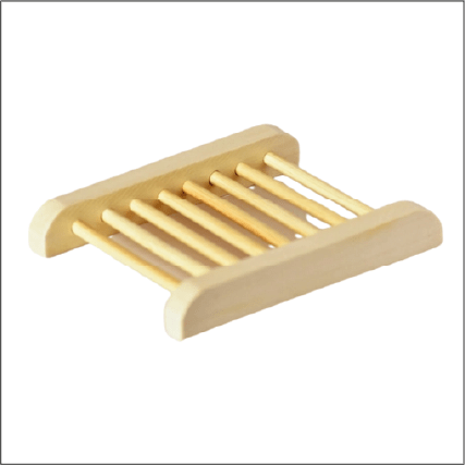 Natural Bamboo Soap Bar Dish - Eva Essentials