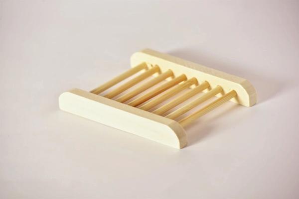 Natural Bamboo Soap Bar Dish - Eva Essentials