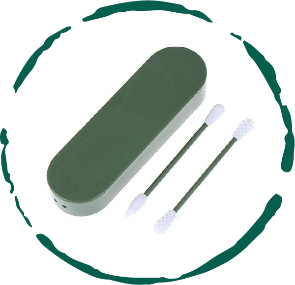 Reusable Silicone Cotton Swab - 2 Pack - Eva Essentials