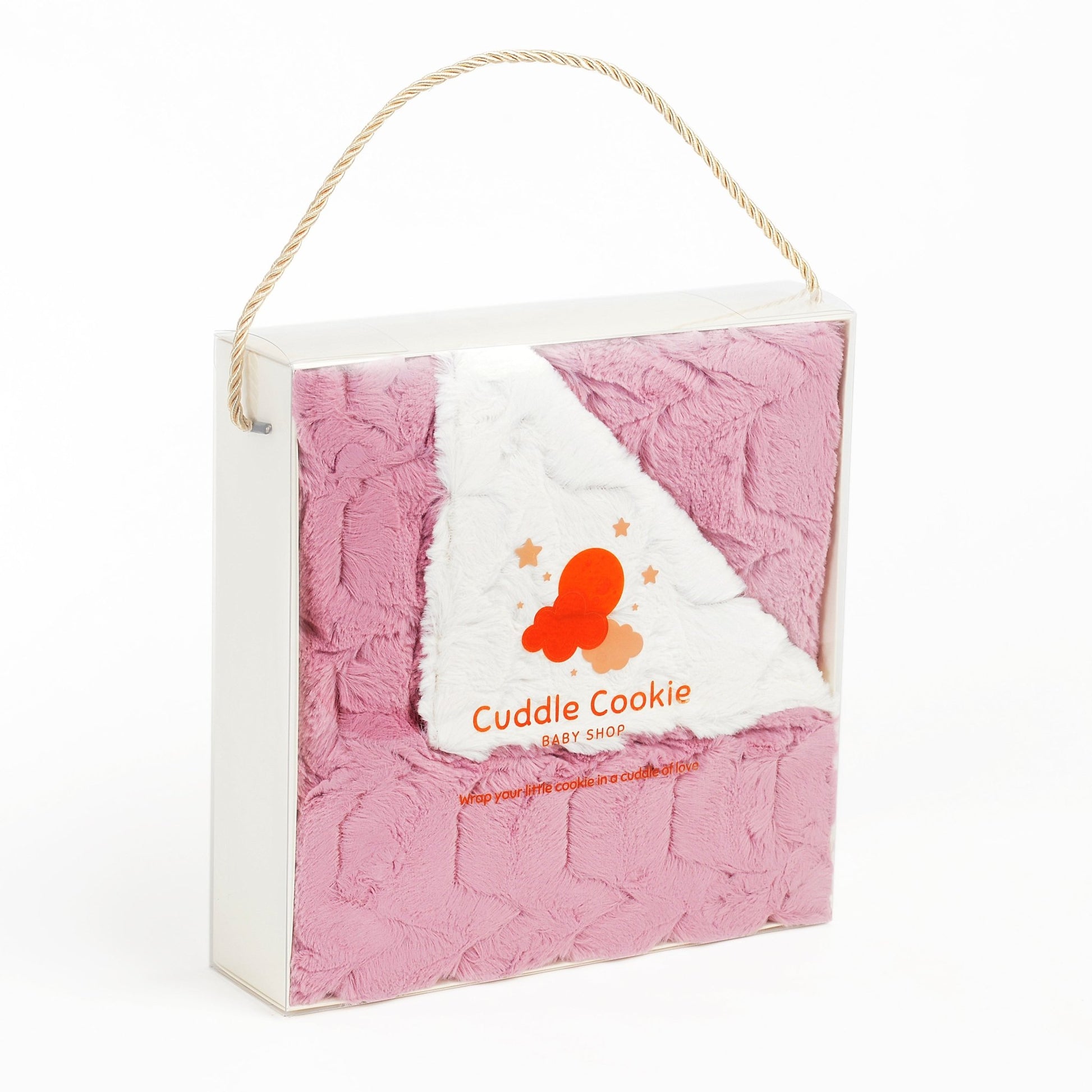 Super Cozy Pink Zig - Zag Fur Blanket - Eva Essentials