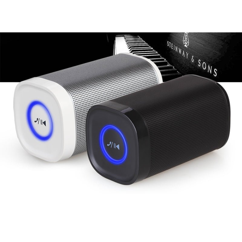 Wireless Portable 360° Bluetooth Universal Speaker White - Eva Essentials