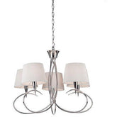 Artcraft Lighting SC165 Oslo Five - Light Chandelier, Chrome - Eva Essentials
