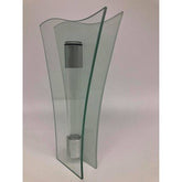 Badash Clear and Frosted Bud Vase - Eva Essentials