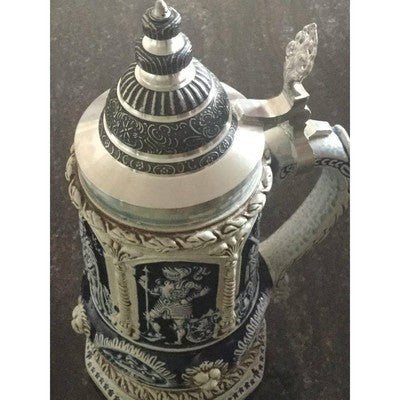 Beer Steins By King - Thewalt 1893 Stein Of Kings Relief German Stein (Be&er Mug) - Eva Essentials