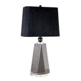 Black Table Lamp Ebony 1 - Light Table Lamp ET E20555 - 70 - Eva Essentials