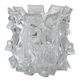 Clear Crystal Textured Vase - Eva Essentials