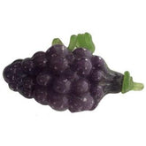 Decorative Glass Purple With Green Twining Leaf Branch Grape Bramch Single - Eva Essentials