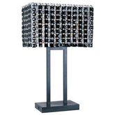 ET2 Black Ice Contemporary Table Lamp - E20238 - 20 - Eva Essentials
