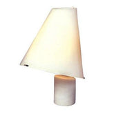 ET2 Chapeau Contemporary Table Lamp White - Eva Essentials