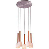 ET2 E20065 - 05 Chrome with Amber Shade Contemporary Olympia - Eva Essentials