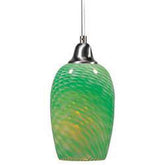 ET2 E20202 - 36 1LT Emerald Green Pendant - Eva Essentials