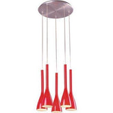 ET2 Flute 5 - Light Pendant in Polished Chrome E20073 - 03 - Eva Essentials