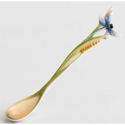 Franz Collection Dragonfly Design Porcelain Spoon FZ00210 - Eva Essentials