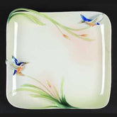Franz Collection Iridescence Porcelain Platter FZ01187 - Eva Essentials