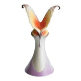 Franz Collection Papillon Butterfly Design Sculptured Porcelain Taper Candle Holder FZ01146 - Eva Essentials