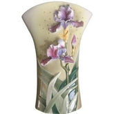 Franz Collection Paradise Calls Iris Grace Design Sculptured Porcelain Large Flower Vase FZ0714 - Eva Essentials