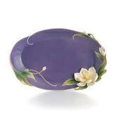 Franz Collection Southern Charm Magnolia Ornamental Platter FZ01536 - Eva Essentials