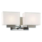 George Kovacs P5212 - 077 Cubism 2 Light Bathroom in Chrome - Eva Essentials