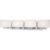 George Kovacs P5214 - 077 Cubism 4 Light Bath Bar Vanity Fixture - Eva Essentials
