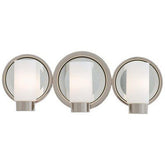 George Kovacs P5863 - 613 Next Port 3 Light Bathroom in Polished Nickel - Eva Essentials