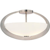 George Kovacs P907 - 084 Earring 2 Light Semi Flush - Eva Essentials